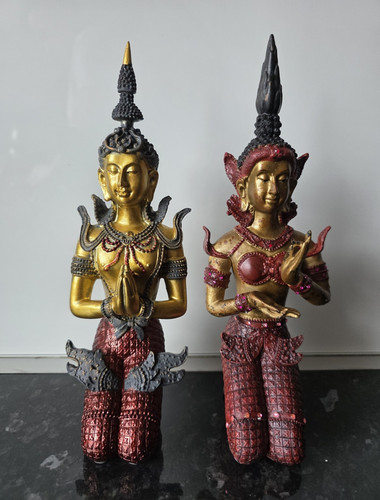 Asiatische dekofigur - 2x,