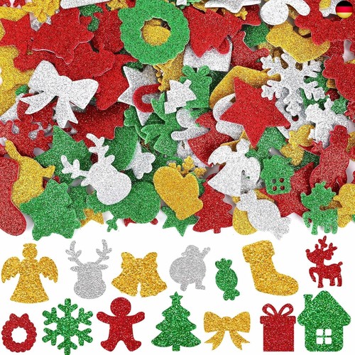 Schaumstoff weihnachtssticker - schaumstoff,