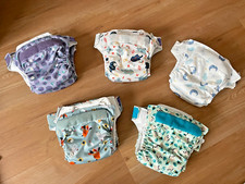 Starterset - bambino mio - All in One Windeln 12Stk + 1 Wetbag + Einlagen