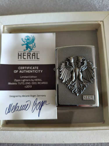 Zippo lighter heral ricardo - zippo,