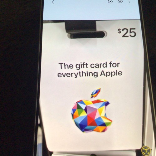 Apple usd gift card - 25,