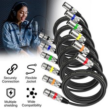 6 Stück professionelle XLR