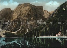 Pragser Wildsee mit Kapelle und Seekofel