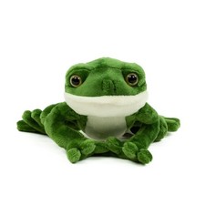 Kuscheltier Frosch 15 cm grün