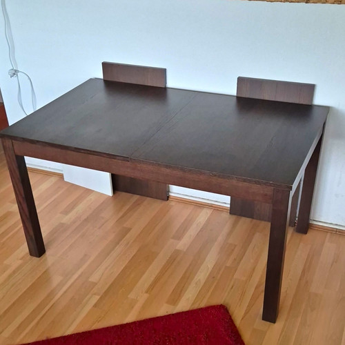 Ausziehbarer esstisch holz - ausziehbarer,