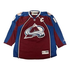 Colorado Avalanche XXL NHL Trikot Herren Bordeaux Blau Reebok Sakic 19
