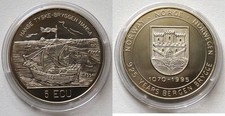 Norwegen 5 Ecu 1995 925 Jahre