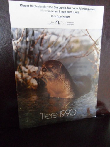 Bildkalender tiere von 1990 - bildkalender,