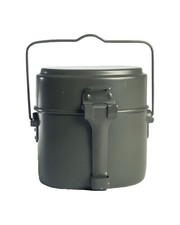 Original Bundeswehr Kochgeschirr 3-tlg. BW Geschirr Camping Outdoor Essgeschirr