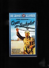 Quax der Bruchpilot - VHS - Heinz Rühmann - 1941 - Klassiker  s/w -
