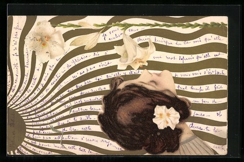 Künstler raphael kirchner - künstler-ak,