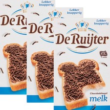 3 X CHOCOLADENHAGEL - MELK -