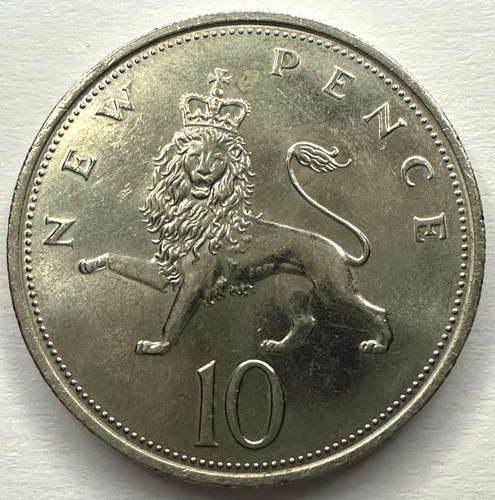 Großbritannien 1973 ten - großbritannien, 10