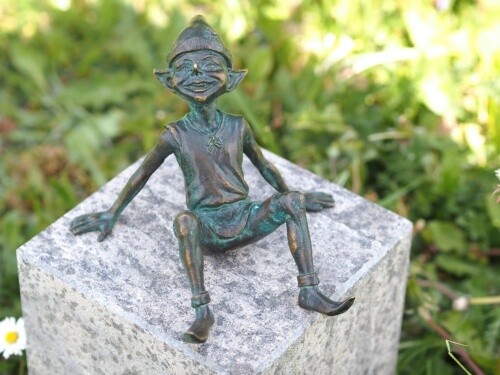 Bronzefigur pixi - bronzefigur,