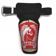 Marshal Pistolen Holster f. Kinder / Karneval Cowboy Sheriff Colt Gürtel Halter