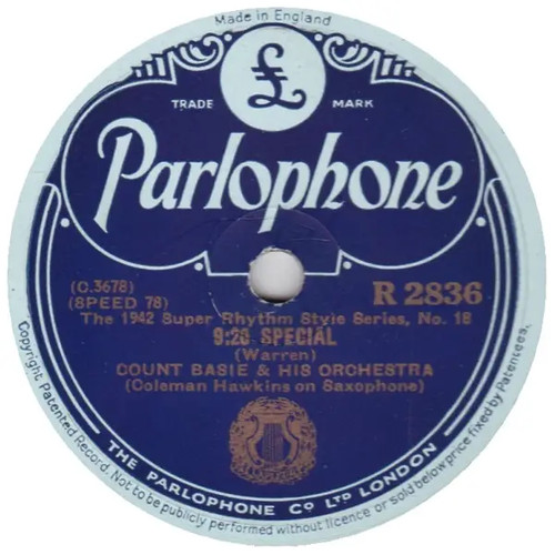 Schellack count basie - schellack,