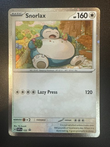 Snorlax 122 kosmos holo - 122,