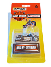 ✅  Matchbox HARLEY DAVIDSON ELECTRAGLIDE Polizei Police von 1992 in OVP * MOC