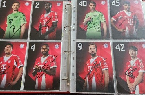 Autogrammkarten album sammlung - album,