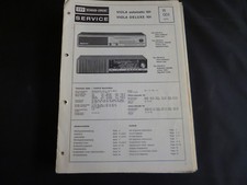 Original Service Manual  ITT Schaub Lorenz Viola automatic 101 Viola deluxe 101