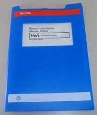 Werkstatthandbuch VW Sharan I ab 1996 Zusatzheizung / Standheizung Stand 06/2000