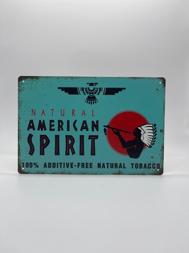 Blechschild american spirit - blechschild,