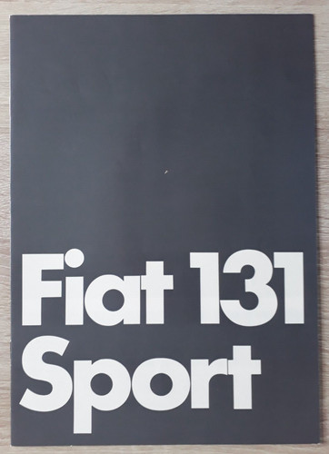 Fiat 131 sport prospekt - fiat, 1978
