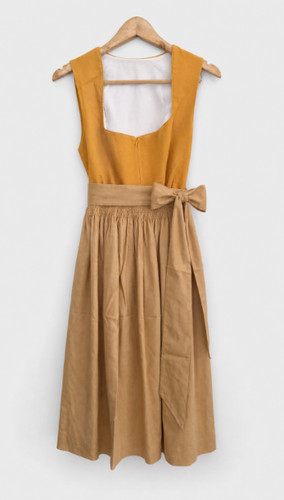 Zitronengelbes dirndl mit - dirndl,