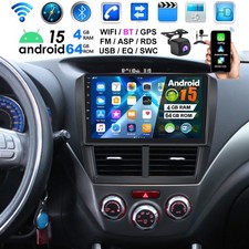 Für Subaru Forester 2008-2012 Android15 64GB Apple Carplay Autoradio Nav MIK KAM
