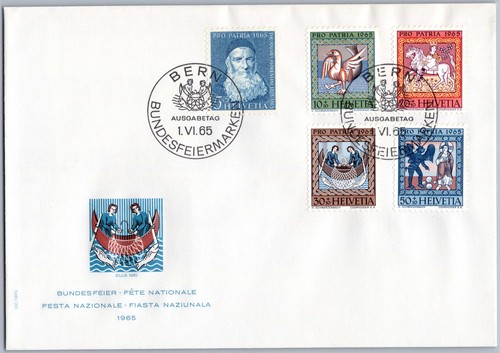 Schweiz fdc bern 1965 - schweiz,
