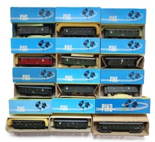 Konvolut Eisenbahn Zubehör 12x Piko Personenwagen Gepäckwagen H0 OVP RAR