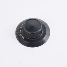 Skalenrad Knopf Bakelit 20er