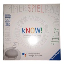 kNOW! mit Google Home Mini (Game) Brettspiel | Top Zustand | Vollständig 