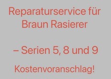 Reparaturservice für Braun