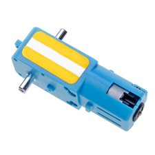 3-6V TT Getriebemotor - 1:90 Übersetzung, Vollmetallgetriebe, Doppelachse, 200RP