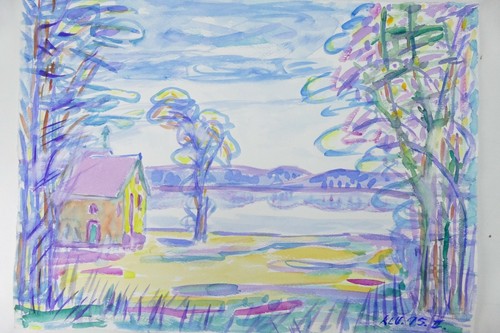 Wilhelm klußmann aquarell - klußmann,
