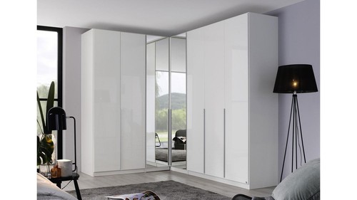 Kleiderschrank weiß spiegel - weiß,