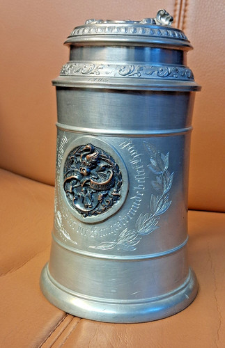 Antiker zinnkrug 1905 - zinnkrug, unikat