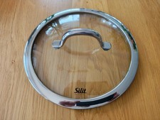 Silit (WMF) Silargan Passion Glasdeckel, 20 cm Rand und Griff Edelstahl poliert