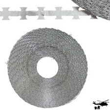 120 m Natodraht Klingendraht S-Draht, Z-Draht, Sperrdraht Band-Stacheldraht 