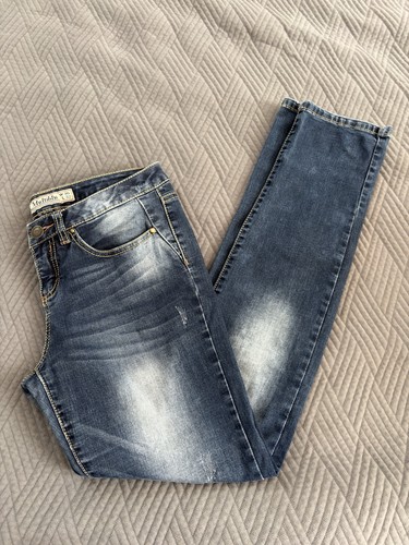 Dunkelblaue skinny midwaist - skinny,