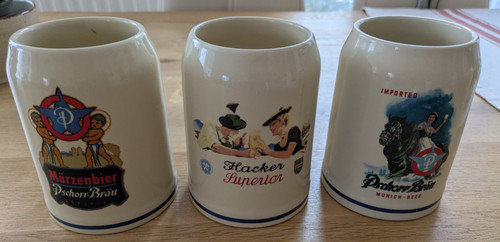 Bierkrug hacker pschorr - bierkrug,