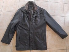 Männer Echt Leder Jacke 50 Werther Galeria Kaufhof Braun Wie Neu