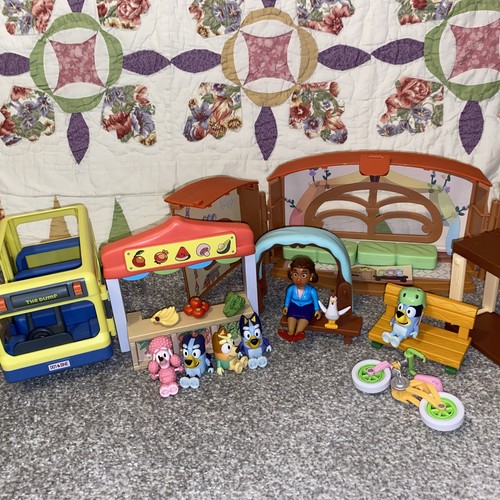 Bluey schule bus - bluey, &