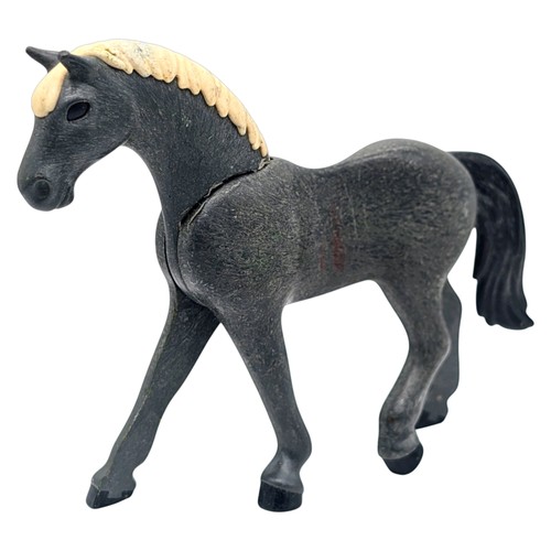 Playmobil pferd grau weiß - playmobil,