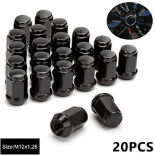 20 Radmuttern Kegelbund geschlossen M12x1,25 für Nissan 100NX 200SX 350 Z Almera