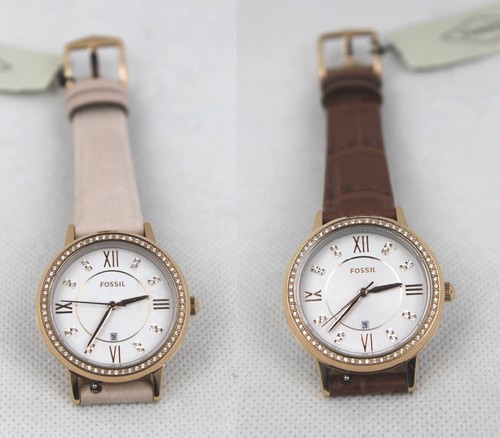 Fossil damenuhr gwen leder - fossil,