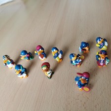 Ü-Ei Ente Figuren, Überraschungseier, 11 Stück zum sammeln, Zustand gut, Enten