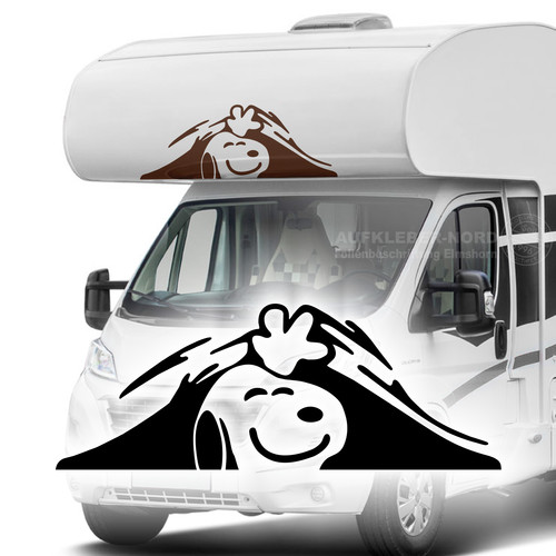 Snoopy aufkleber 110cm alkoven - snoopy,