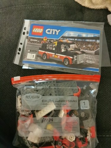 Lego 60084 city truck motorrad - lego,